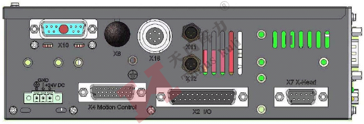 EDC-220全數字化伺服控制器后面